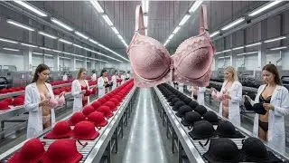 Inside the Bra Factory (Full Process) Women&rsquo;s Bras Are Made from Start to Finish