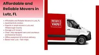 Reddyvan in Lutz, FL | 813 422 3301 | Lutz Moving Company