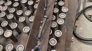 10x100 Shear Stud Welding on Angle Steel