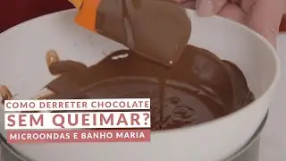 COMO DERRETER O CHOCOLATE SEM QUEIMAR NO MICROONDAS OU BANHO-MARIA? - LOJA SANTO ANTONIO