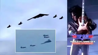 Trump Putin B2 F-35 Flyover 2025 Alaska to Top Gun Anthem - Am'urica!