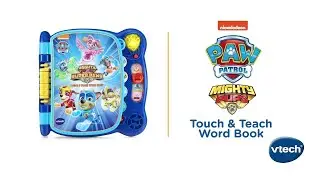PAW Patrol Mighty Pups Touch & Teach Word Book | Demo Video | VTech&reg;