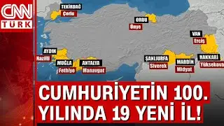 Hangi ilçeler il olma şartlarını yerine getiriyor? İşte tüm detaylar...