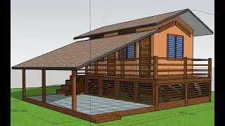 Native House  Design 1-  Air Cool (with dimension at the end)