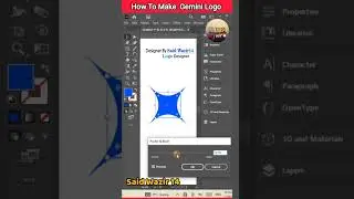 Adobe Illustrator Logo Design Tutorial| Simple & Professional Logo One Click Design#tutorial #design