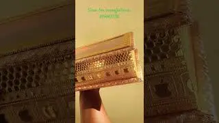 saree packing box wholesale #shorts #sareebox #giftbox #woodenbox #kanjivaramsilk #silksaree #saree