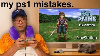 History Of Fan Anime 442 : Video Games Of My Past By Console Part 4a : Playstation 1
