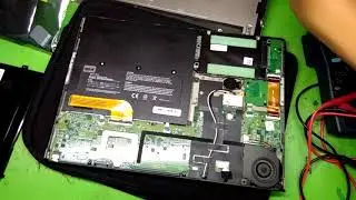 Dell vostro V130 V13 battery replace เปลี่ยนแบต