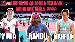Smash Quick Senior Timnas Voli Indonesia ! Yuda Randu Mahfud Siapakah Favorit Anda ?