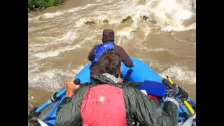 Warm Springs Rapid Flip, Yampa River, Dinosaur National Monument