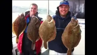 Turbot and Plaice fishing Weymouth 2013