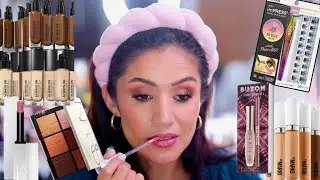 PRESS ON LASHES??? First Holiday look Ft. NARS, MAKEUP BY MARIO, BUXOM