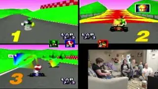 Mario Kart 64 - Royal Raceway (Drinking game Round 7)