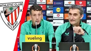 Rueda de prensa de Mikel Vesga y Ernesto Valverde | Athletic Club vs AZ Alkmaar | Europa League
