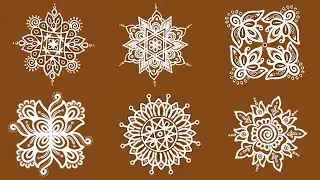 Easy Daily Kolam Design | Simple Rangoli for Beginners | Morning Kolam Ideas