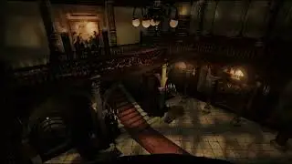 Spencer Mansion (Slowed + Rain) &mdash; Resident Evil 1 | Haunted Ambience  | Ambient & Relaxing