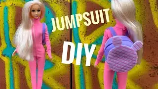 How to Make a Jumpsuit for Barbie! DIY! Sewing Tutorial