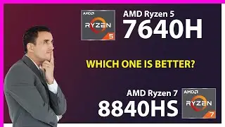 AMD Ryzen 5 7640H vs AMD Ryzen 7 8840HS Technical Comparison