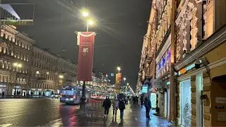 Nevsky Prospekt Live, St. Petersburg Russia