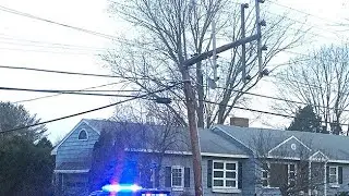 Reporter Update: Utility Poles Down In Tewksbury