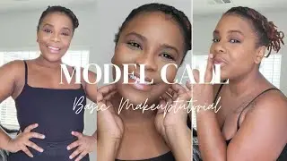 Basic Makeup for Model Casting + what to wear
