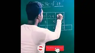 Table of 17 #table Tricks @CHANDANSIRMATHS
