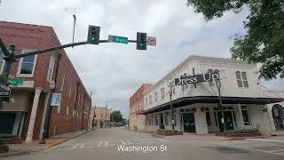 4K Gainesville Georgia | Downtown Gainesville | Drive Tour USA