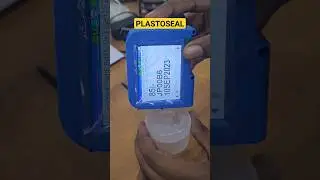 Printing on mineral water jar cap using thermal inkjer printer |