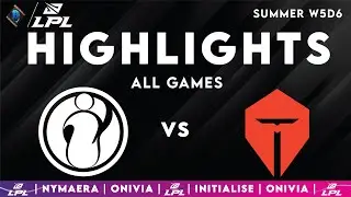 IG vs TES Highlights ALL GAMES | LPL 2025 Split 3 | &mdash; Invictus Gaming vs Top Esports by Onivia