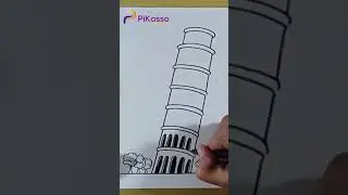 How to Draw Famous World Landmarks Easy in Less Than One Minutes