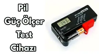 Boş Mu Dolu Mu? Pil Güç Ölçer Test Cihazı İncelemesi Wellhise - Teknoloji Dünyası