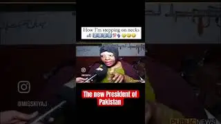 The president of Pakistan mean business #pakistan #pakistani #pakistannews #funny #viral #nyc