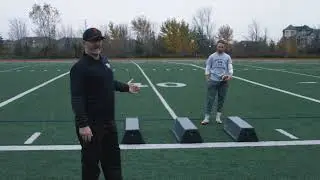 QB Training @dfhfootball  Part 7 - Pocket Presence Bag Drills