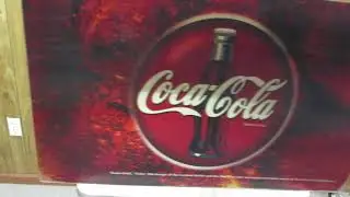 3D lenticular Coca-Cola prototype sign
