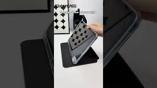 360&deg; Rotating Transparent iPad Case