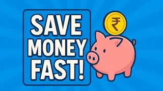 How to Save Money Fast in India || Simple Step-by-Step Guide for Beginners || 