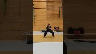 gunshu basics #wushu #wushutaolu #gunshu #practice #martialarts