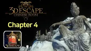3D Escape Game Chinese Room. Прохождение уровня 4