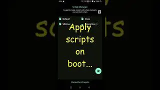 Script Manager
