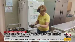 More delivery days, but more volunteers needed for senior home-delivered meals program