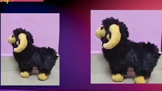 Soft toys 31 || Goat Making at home || Sai Creations Tamil