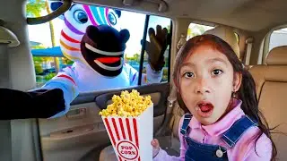 Maddie&rsquo;s Movie Night Goes Wrong at Zebra Zack&rsquo;s Drive In
