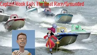 Captain Hook Fails The Boat Race/Grounded