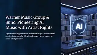 Warner Music Group and Suno: Pioneering AI Music with Artist Rights
