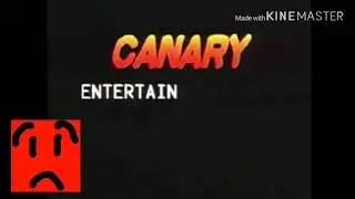 Red Screen Face Watches The Canary Entertainment Corp. Logo
