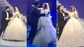 زواج فرح الهادي وعقيل الرئيسي الثاني ولحظة دخول عقيل الى قاعة العرس