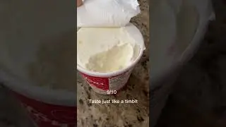Tim hortons ice cream