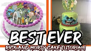 Rick (and Morty) Birthday Cakes! It was my birthday last weekend/ #Cake Things