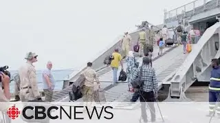 Canadian rescue operation in Sudan switches to ports