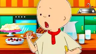 Caillou's Food Challenge Best Moments | Caillou Cartoon